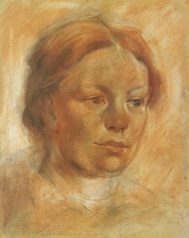 Testa di ragazza , 1906